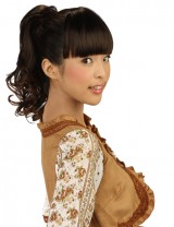 Wigs2you 馬尾 新款綁式馬尾 長卷髪蓬松 自然爪夾式短卷馬尾逼真WS-5006-CB